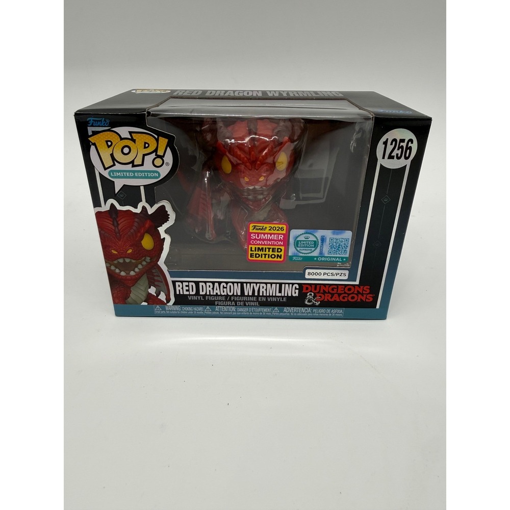 SDCC 2026 Funko Pop Red Dragon Wyrmling Limited 8000 Pcs #1256‎ D&D